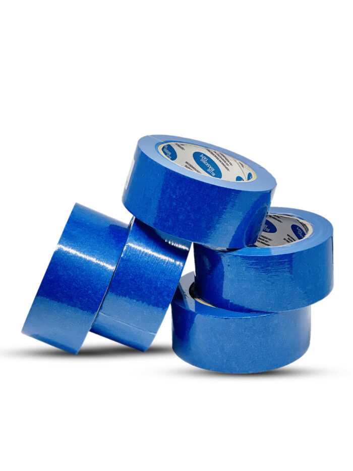 TAŚMA MALARSKA PAPIEROWA MASKUJĄCA NIEBIESKA 50m BLUE - obrazek 7