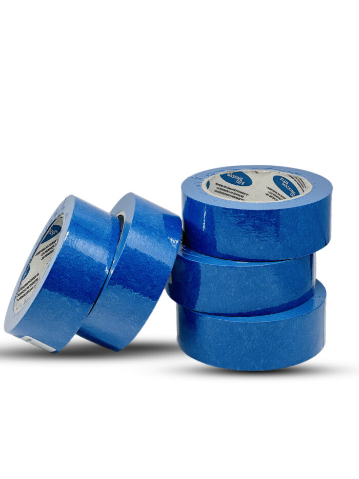TAŚMA MALARSKA PAPIEROWA MASKUJĄCA NIEBIESKA 50m BLUE - obrazek 9
