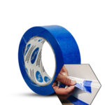 TAŚMA MALARSKA PAPIEROWA MASKUJĄCA NIEBIESKA 50m BLUE