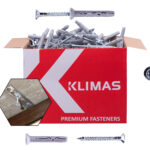 KOŁEK KOŁKI DO WBIJANIA SZYBKI MONTAŻ Ø FI 6 x 40mm - 200 szt.