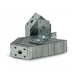 Kątownik ciesielski KPL5 50 × 50 × 35 mm – pakiet 50 sztuk, Domax