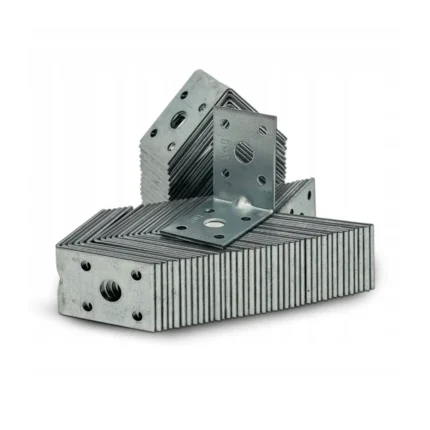 Kątownik ciesielski KPL5 50 × 50 × 35 mm – pakiet 50 sztuk, Domax