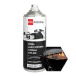 Farba Żaroodporna Czarna Mat 400 ml – ECOCHEMICAL