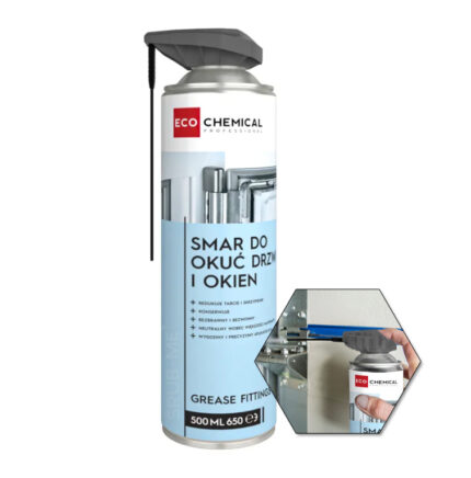SMAR DO OKUĆ DRZWI I OKIEN ZAWIASÓW 500ml ECOCHEMICAL
