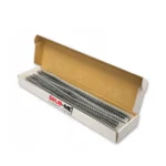 Zbliżenie na wkręty na taśmie do płyt GK 3,5x25 mm – do mocowania do metalu w pudełku