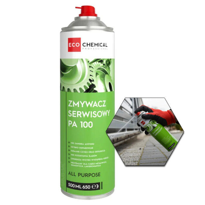 ZMYWACZ SERWISOWY DO BRAM GARAŻOWYCH OGRODZENIOWYCH ECOCHEMICAL 500ml - obrazek 1