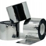 TAŚMA ALUMINIOWA METALIZOWANA USZCZELNIAJĄCA DO FOLII 50mm x 50 mb