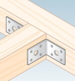 KĄTOWNIK MONTAŻOWY CIESIELSKI KL1 – 50 × 50 × 35 mm, Grubość 2mm - 50szt. - obrazek 3