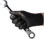 RĘKAWICE NITRYLOWE DIAMOND GRIP BARDZO MOCNE 50 szt. - obrazek 5