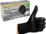 RĘKAWICE NITRYLOWE DIAMOND GRIP BARDZO MOCNE 50 szt.