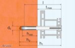 KOTWA OŚCIEŻNICOWA DYBEL ŁĄCZNIK DO OŚCIEŻNIC Ø FI 10 x 132mm – 100szt. - obrazek 3