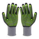 RĘKAWICE NYLONOWE ROBOCZE NITRILE FLEX DOTS STALCO PERFECT - obrazek 2