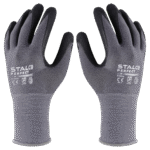 RĘKAWICE NYLONOWE ROBOCZE NITRILE FLEX DOTS STALCO PERFECT - obrazek 4