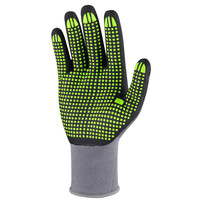 RĘKAWICE NYLONOWE ROBOCZE NITRILE FLEX DOTS STALCO PERFECT - obrazek 7