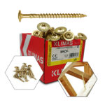 WKRĘTY CIESIELSKIE 6x90 DO DREWNA TORX TALERZOWE WKCP 100szt.
