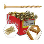 WKRĘTY CIESIELSKIE 6x100 DO DREWNA TORX TALERZOWE WKCP 100szt.