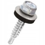 WKRĘTY FARMERSKIE Z PODKŁADKĄ EPDM 4,8x35mm OCYNK 250 szt.