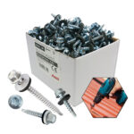 WKRĘTY FARMERSKIE Z PODKŁADKĄ EPDM 4,8x25mm OCYNK 250 szt. - obrazek 2